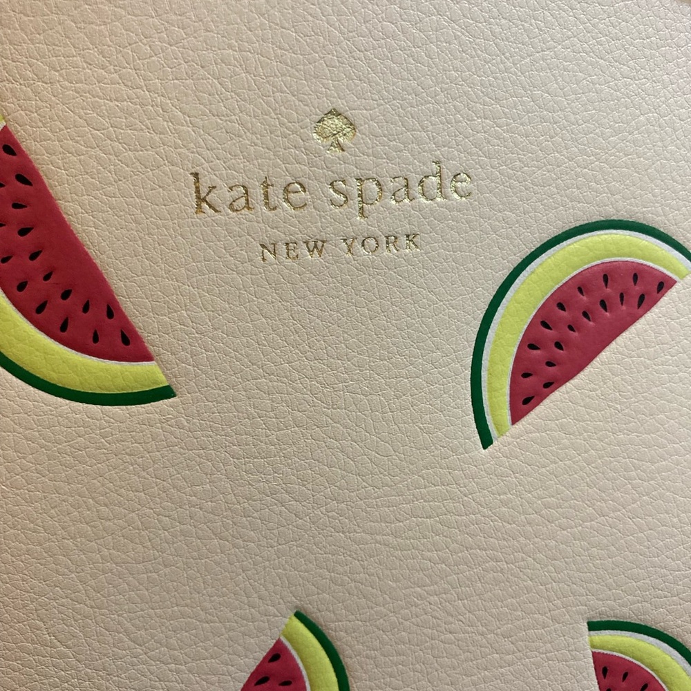 💕 NWT 3 Items Bundle Kate Spade ♠️ Watermelon Tote + 🍉 Wristlet + Wallet 🍀🍉 - Picture 13 of 13